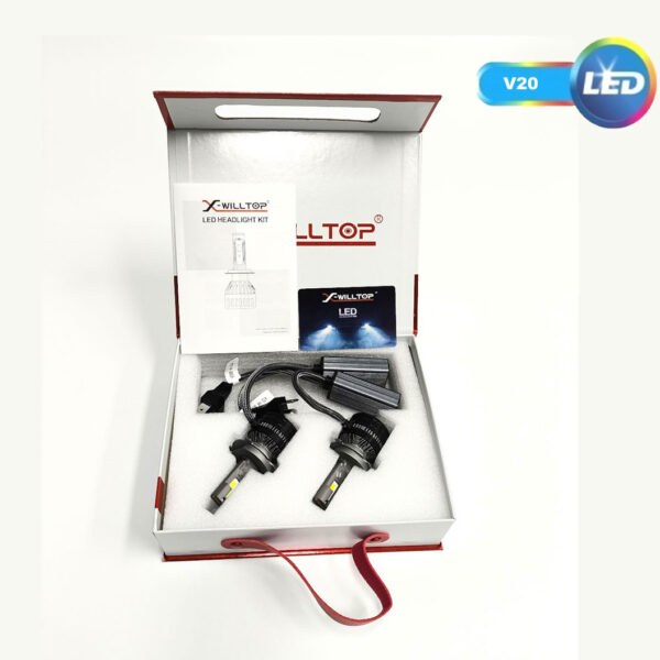 V20 (20000W) High-Performance LED Headlights - Image 6